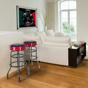 Cleveland Guardians Chrome Bar Stool, 680-2034