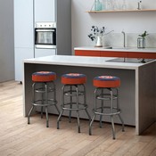 Auburn University Chrome Bar Stool, 680-3002