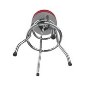 University Of Georgia Chrome Bar Stool, 680-3008