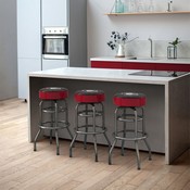 University Of Georgia Chrome Bar Stool, 680-3008