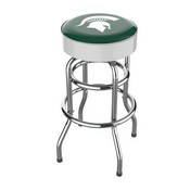 Michigan State Chrome Bar Stool, 680-3016