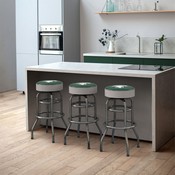 Michigan State Chrome Bar Stool, 680-3016