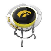University Of Iowa Chrome Bar Stool, 680-3018