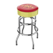 Iowa State University Chrome Bar Stool, 680-3024