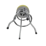 Iowa State University Chrome Bar Stool, 680-3024