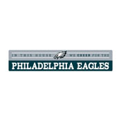 Philadelphia Eagles We Cheer Wall Art, 694-1037