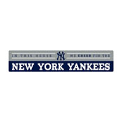 New York Yankees We Cheer Wall Art, 694-2001