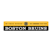 Boston Bruins We Cheer Wall Art, 694-4001