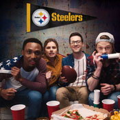 Pittsburgh Steelers Wood Pennant, 695-1004