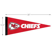 Kansas City Chiefs Wood Pennant, 695-1006