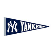 New York Yankees Wood Pennant, 695-2001