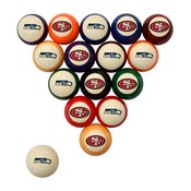 Seattle Seahawks vs San Francisco 49ers Rivalry Retro Ball Set , 696-6004