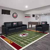 Kansas City Chiefs Game Day Sofa, 697-1006