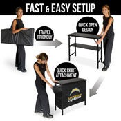 Los Angeles Chargers Portable Bar, 709-1036