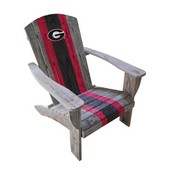 UNIVERSITY OF GEORGIA WOODEN ADIRONDACK CHAIR, 711-7008
