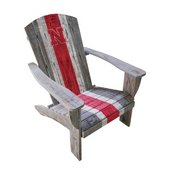 Univ of Nebraska Wooden Adirondack Chair, 711-7010