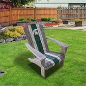Michigan State Wooden Adirondack Chair, 711-7016