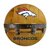 Denver Broncos Oak Bar Shelf, 715-1003