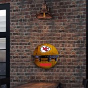 Kansas City Chiefs Oak Bar Shelf, 715-1006