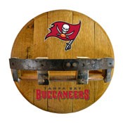 Tampa Bay Buccaneers Oak Bar Shelf, 715-1009