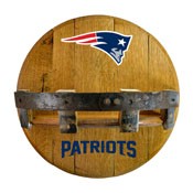 New England Patriots Oak Bar Shelf, 715-1011