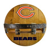 Chicago Bears Oak Bar Shelf, 715-1019