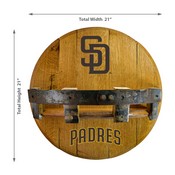San Diego Padres Oak Bar Shelf, 715-2011