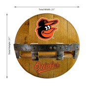 Baltimore Orioles Oak Bar Shelf, 715-2014