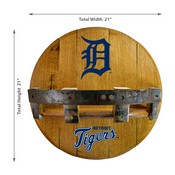 Detroit Tigers Oak Bar Shelf, 715-2015