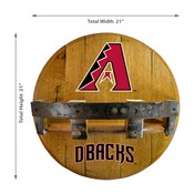 Arizona Diamondbacks Oak Bar Shelf, 715-2022
