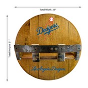Los Angeles Dodgers Oak Bar Shelf, 715-2026