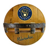 Milwaukee Brewers Oak Bar Shelf, 715-2027