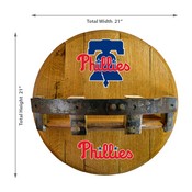 Philadelphia Phillies Oak Bar Shelf, 715-2029