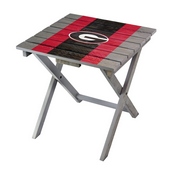 Univrsity Of Georgia Adirondack Folding Table, 744-3008