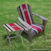 Ohio State Adirondack Folding Table, 744-3015