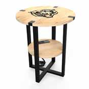 Chicago Bears Side table with Charger, 746-1019