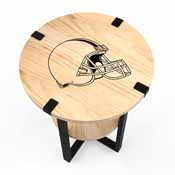 Cleveland Browns Side table with Charger, 746-1020