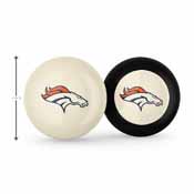 Denver Broncos Logo Cue Ball & 8 Ball, 755-1003