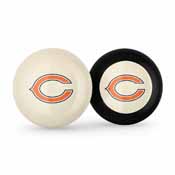 Chicago Bears Logo Cue Ball & 8 Ball, 755-1019