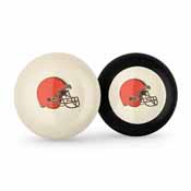 Cleveland Browns Logo Cue Ball & 8 Ball, 755-1020