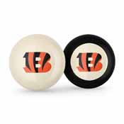 Cincinnati Bengals Logo Cue Ball & 8 Ball, 755-1023