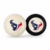 Houston Texans Logo Cue Ball & 8 Ball, 755-1034
