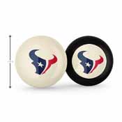 Houston Texans Logo Cue Ball & 8 Ball, 755-1034