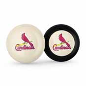 St Louis Cardinals Logo Cue Ball & 8 Ball, 755-2008