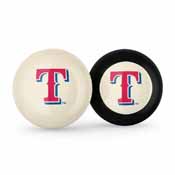 Texas Rangers Logo Cue Ball & 8 Ball, 755-2020