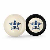 Houston Astros Logo Cue Ball & 8 Ball, 755-2025