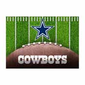 Dallas Cowboys 5x7 Football Field Washable Area Rug, 758-1002