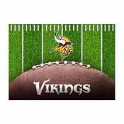 Minnesota Vikings 5x7 Football Field Washable Area Rug, 758-1007
