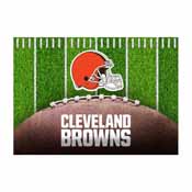 Cleveland Browns 5x7 Football Field Washable Area Rug, 758-1020