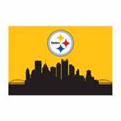 Pittsburgh Steelers 2x3 Hometown Washable Area Rug, 759-1004